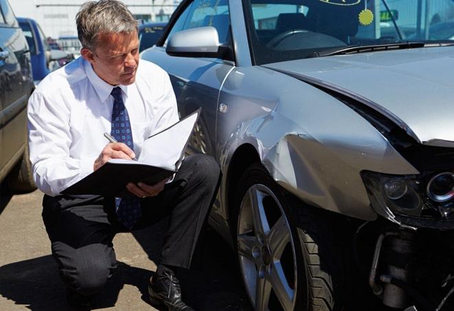 insurance agent explaining coverage options to a client